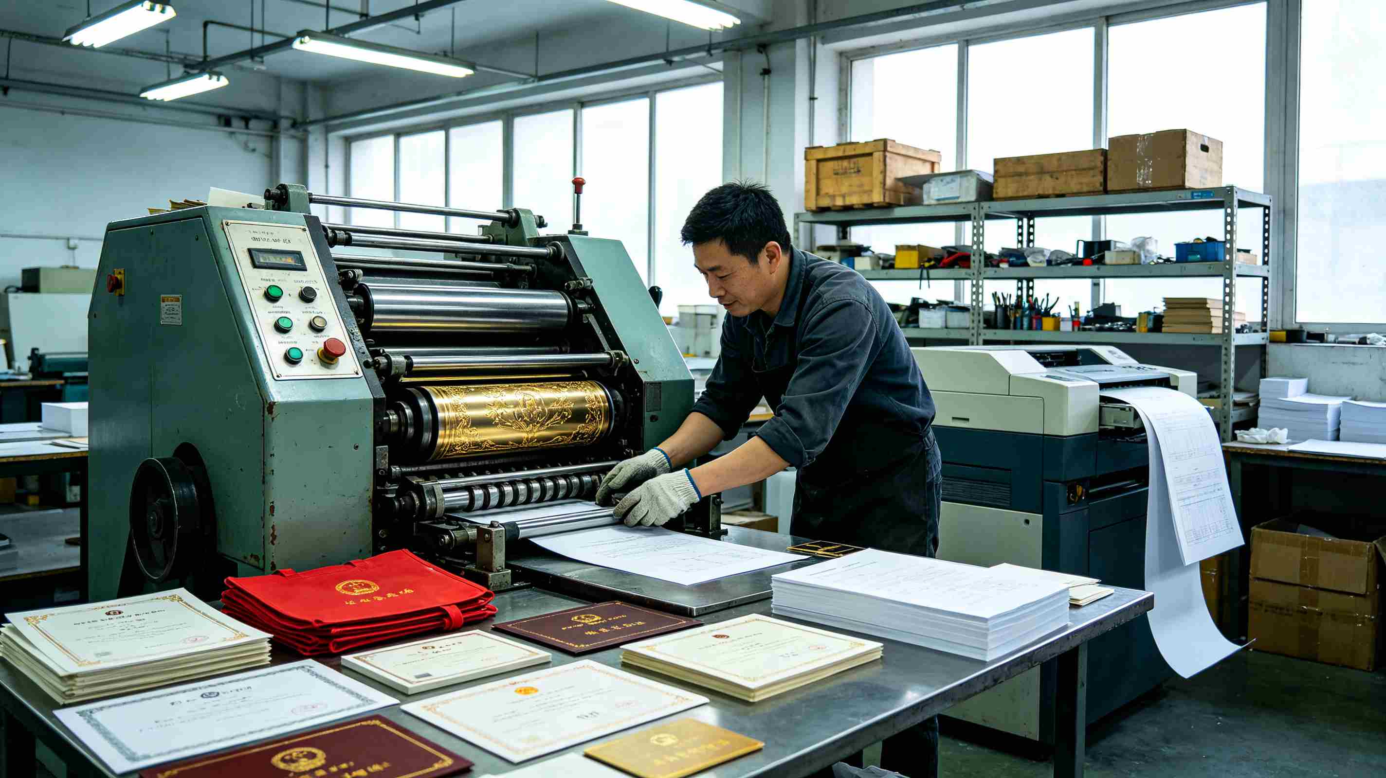 定制证件成品展示